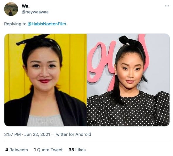 10 Cocoklogi aktris Indonesia dan luar negeri ini bikin senyum setuju