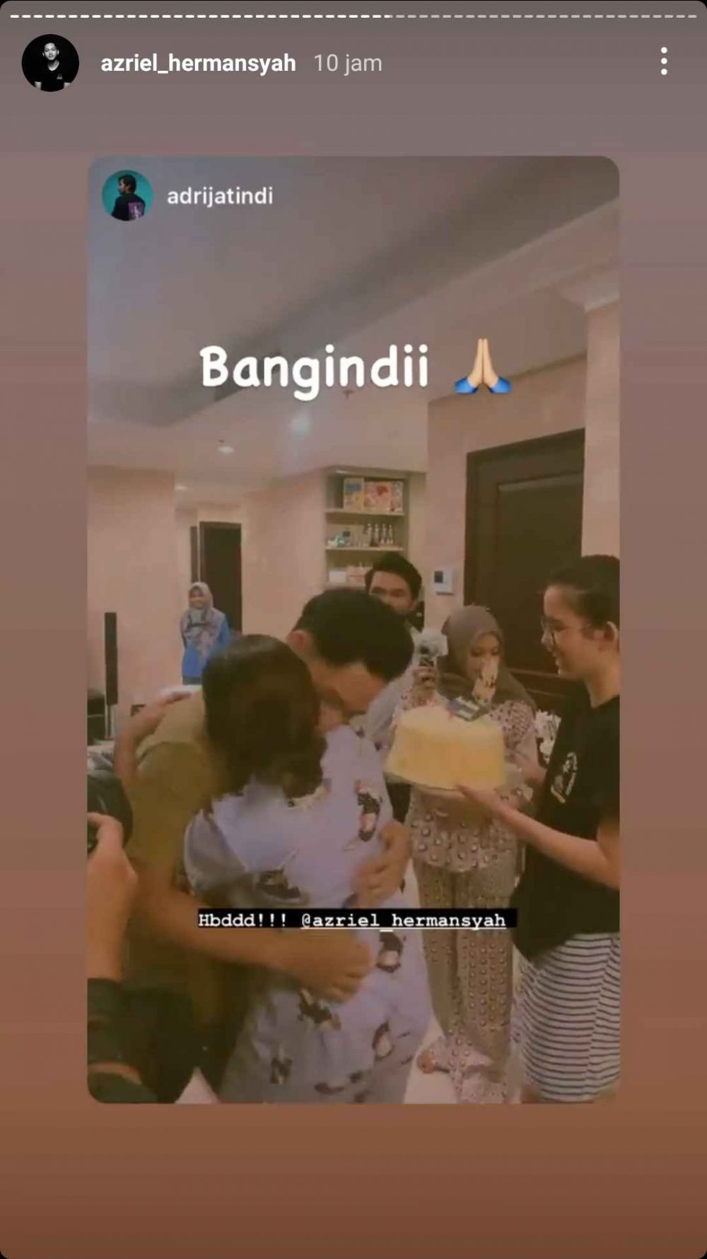 10 Momen ultah Azriel Hermansyah, dapat kejutan dari kekasih