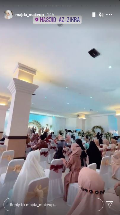 10 Momen resepsi Ameer Azzikra adik Alvin Faiz, penuh kebahagiaan