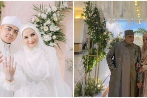 10 Momen resepsi Ameer Azzikra adik Alvin Faiz, penuh kebahagiaan