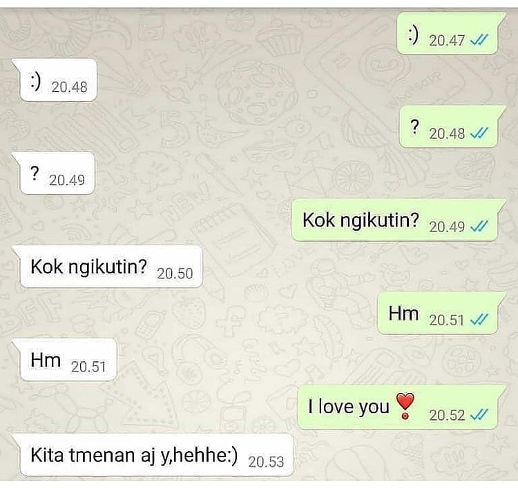 10 Chat lucu bikin marah pacar ini alasannya ada-ada aja