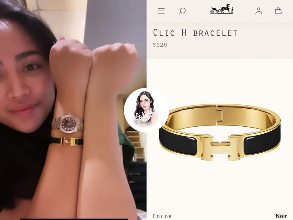 Taksiran harga 10 aksesori Rachel Vennya, ikat rambutnya Rp 3,2 juta