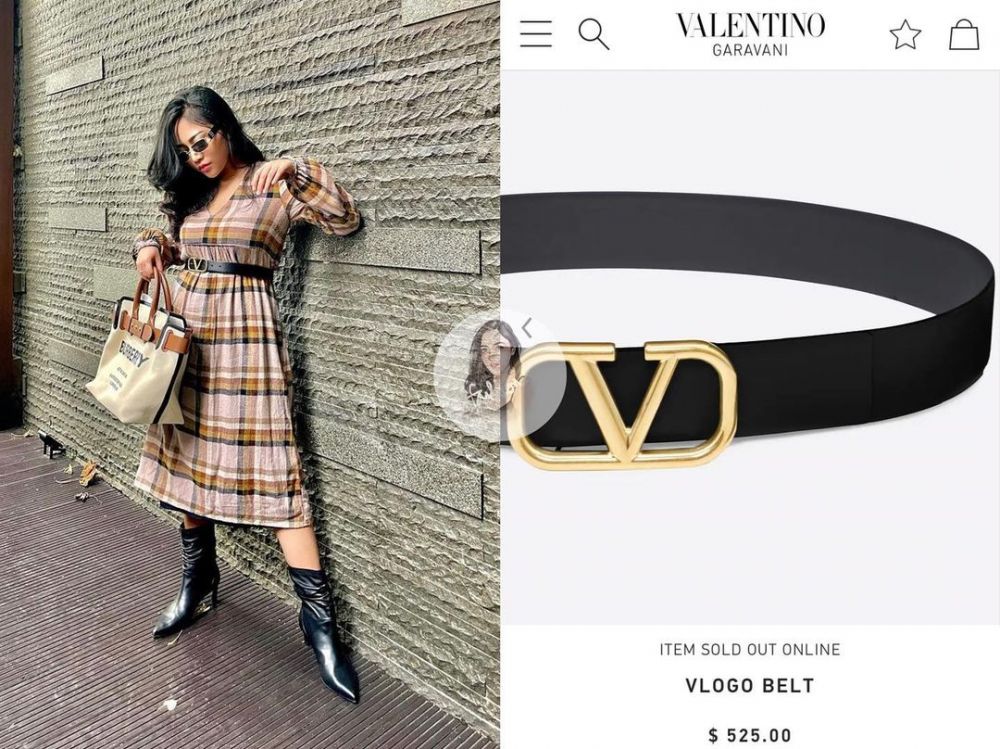 Taksiran harga 10 aksesori Rachel Vennya, ikat rambutnya Rp 3,2 juta