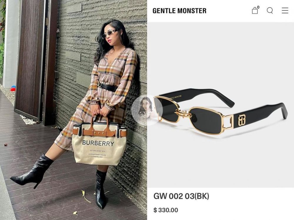 Taksiran harga 10 aksesori Rachel Vennya, ikat rambutnya Rp 3,2 juta