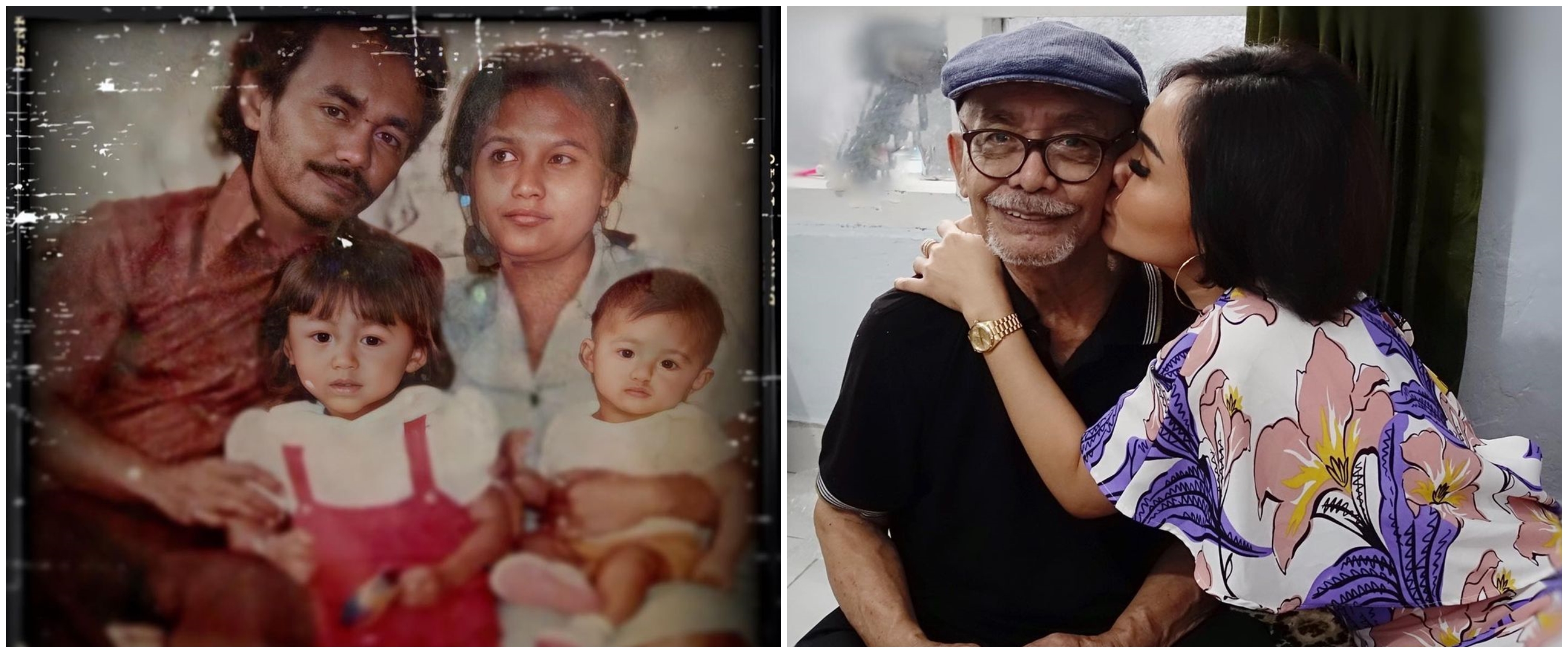 Jarang tersorot, ini 7 momen kedekatan Yuni Shara dan ayahnya