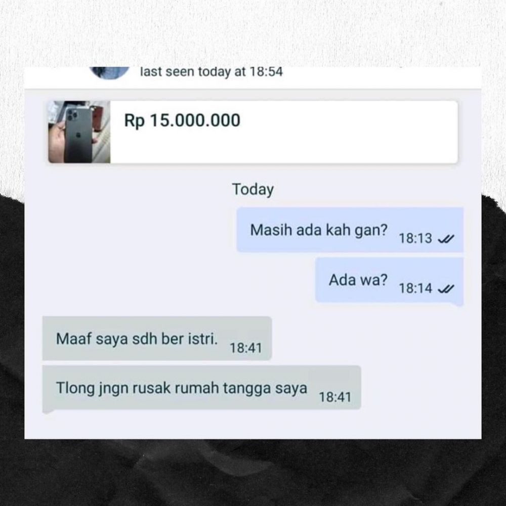 10 Chat lucu jawaban nyeleneh penjual online shop ini malah ngeselin