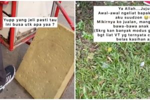 Kisah pedagang burger bawa busa saat jualan, alasannya bikin haru