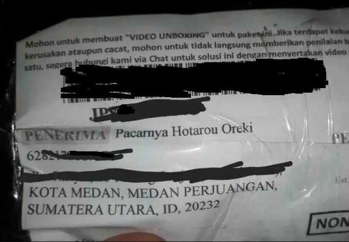 10 Nama penerima paket pakai karakter film ini kocak abis