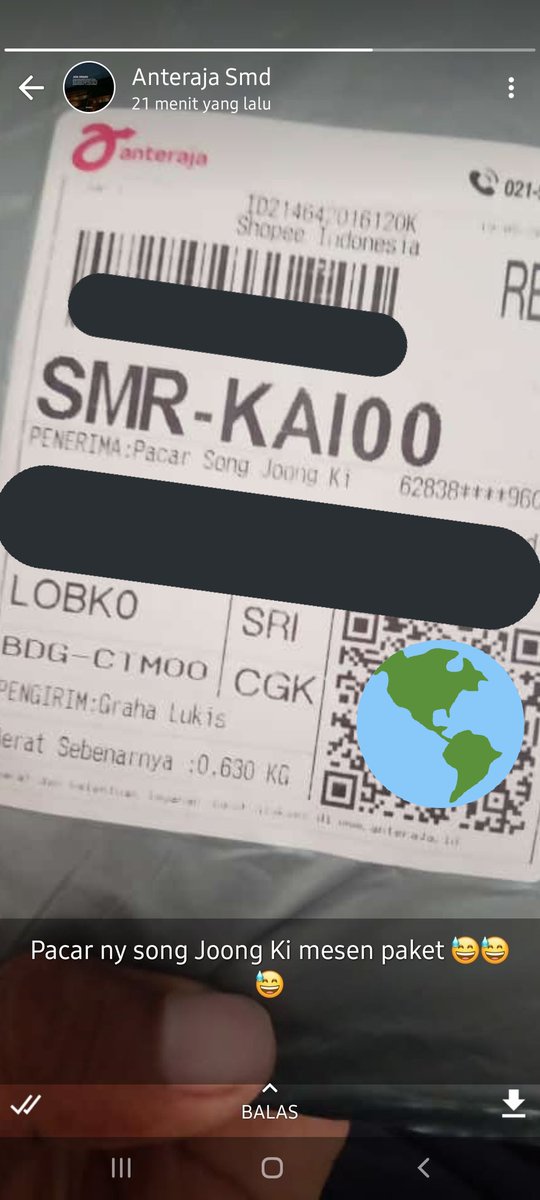 10 Nama penerima paket pakai karakter film ini kocak abis