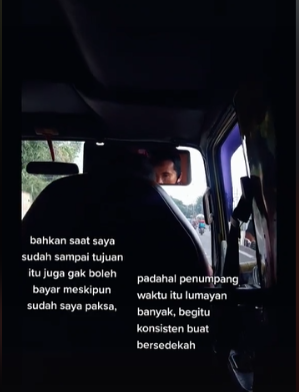 Sopir angkot ini gratiskan penumpang tiap Jumat, alasannya bikin haru