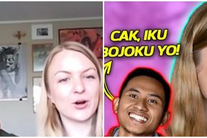 Viral bule cantik jago berbahasa Jawa, logatnya medok banget