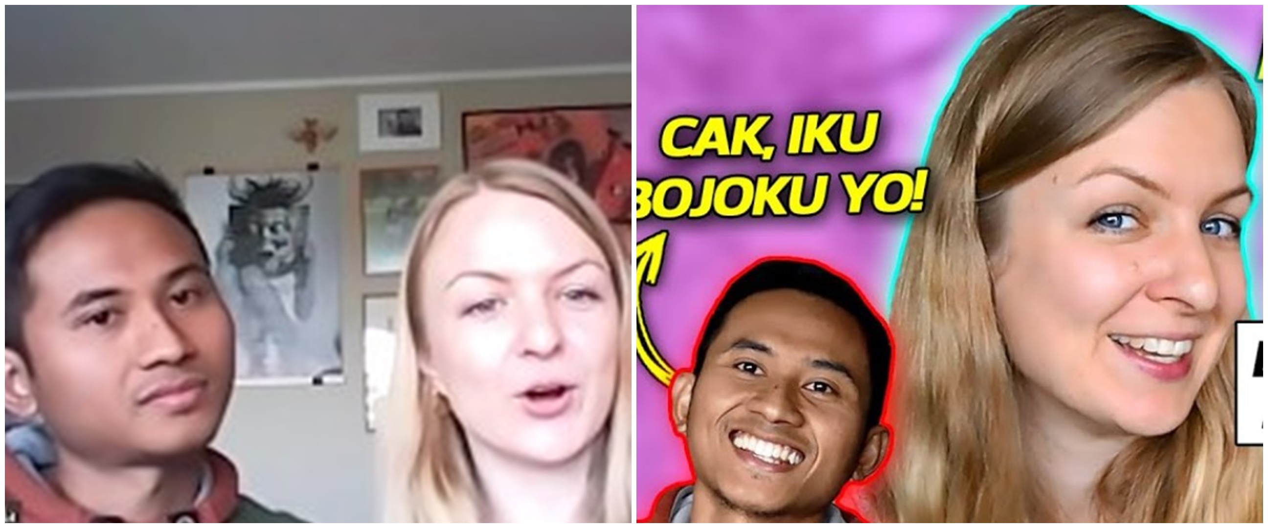 Viral bule cantik jago berbahasa Jawa, logatnya medok banget