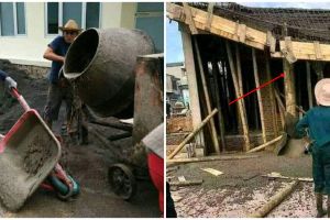 10 Momen apes tukang bangunan ini bikin ikut ngelus dada
