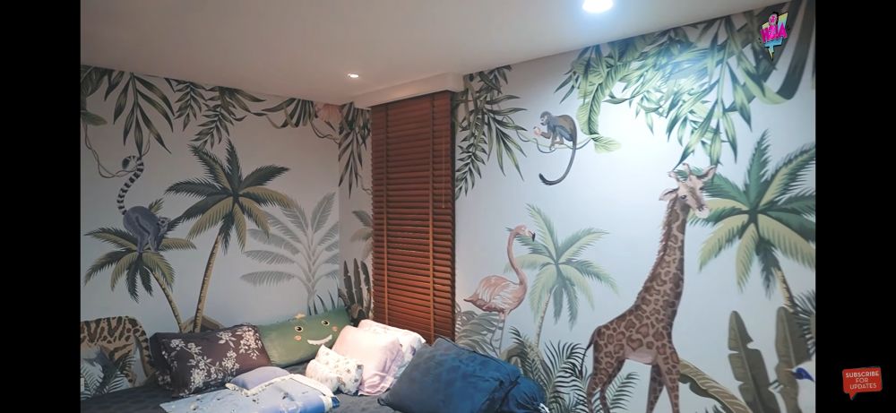 Potret kamar tidur 7 anak pesinetron, ada yang bertema hutan