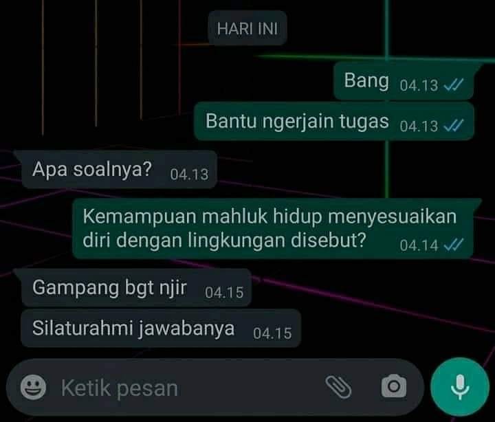10 Chat lucu minta saran ke teman ini endingnya bikin kesel
