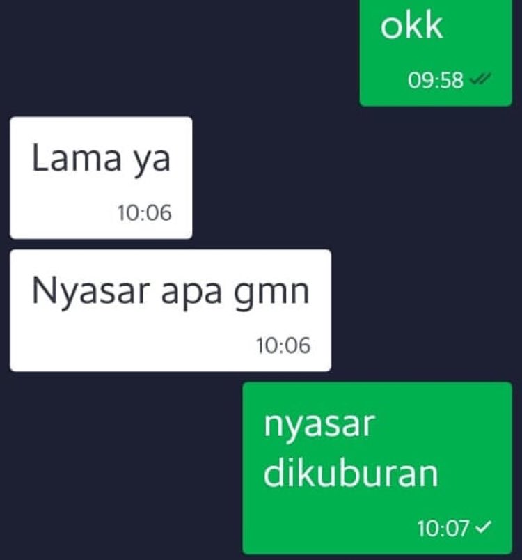 15 Chat lucu tanya ke driver ojek, endingnya bikin senyum kecut