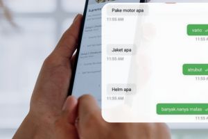 15 Chat lucu tanya ke driver ojek, endingnya bikin senyum kecut