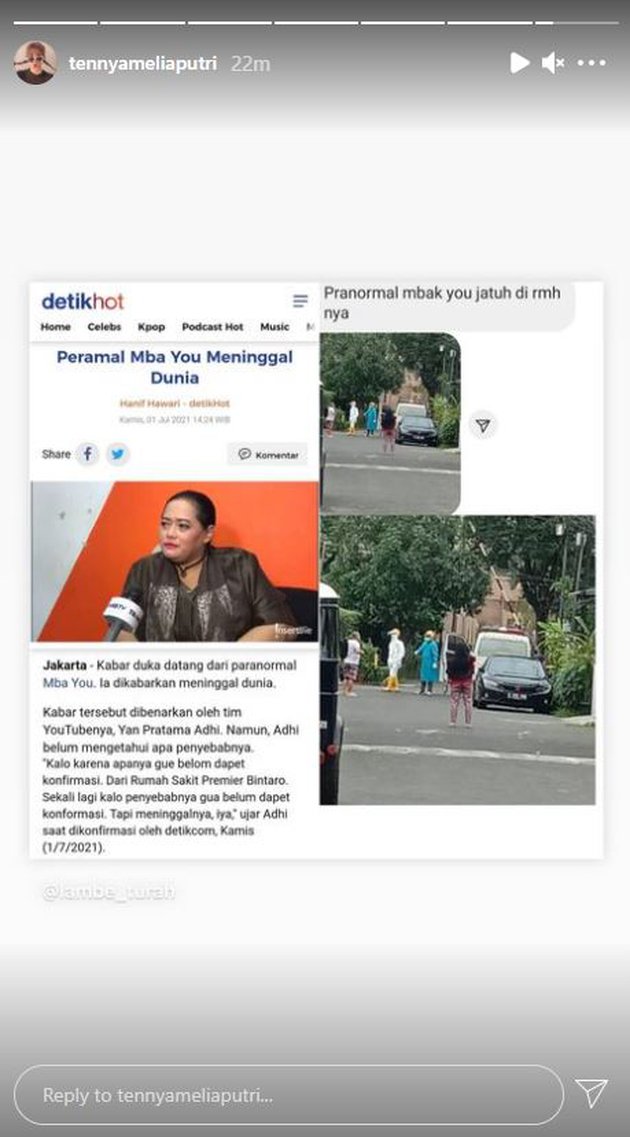 Ucapan duka mendalam 8 seleb atas meninggalnya Mbak You