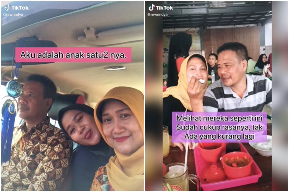 Jadi anak tunggal, kisah perempuan ditinggal orang tua ini bikin haru