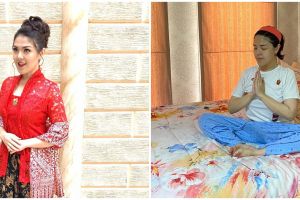 10 Penampakan kamar tidur Tina Toon, bernuansa putih elegan