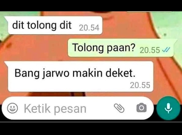 10 Chat lucu endingnya nggak jelas ini bikin geregetan maksimal