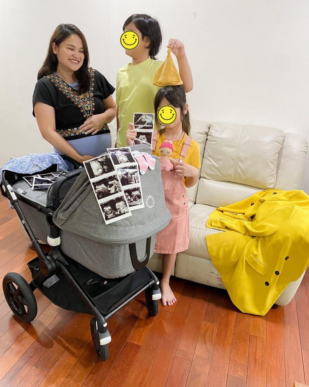 8 Momen kehamilan istri Wendy Cagur hingga kini melahirkan anak ke-3