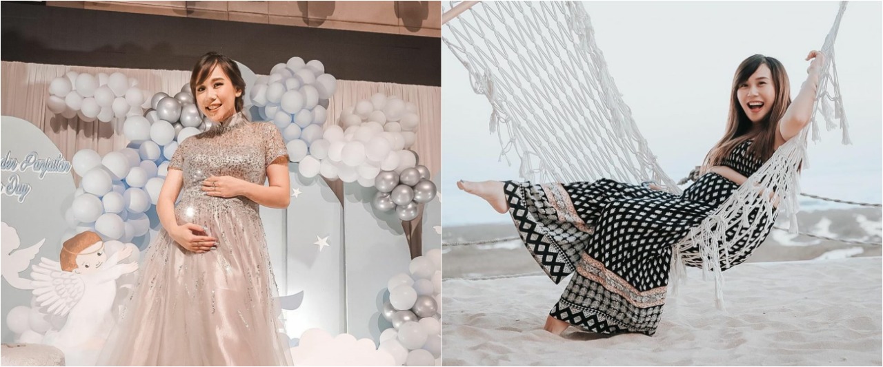 Hamil anak kedua, ini 10 potret Cherly eks Cherrybelle pamer baby bump