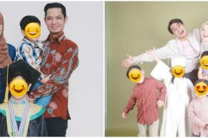 Potret 7 pesinetron rayakan kelulusan TK sang anak, penuh suka cita