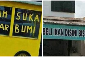 7 Cara nyeleneh promosi penjual ayam dan ikan bakar, bikin cekikikan