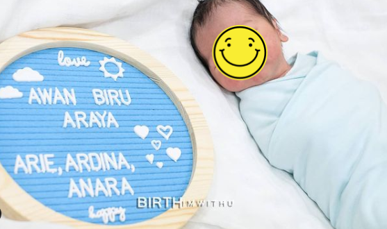 Momen damai & bahagia Ardina Rasti melahirkan anak kedua secara normal