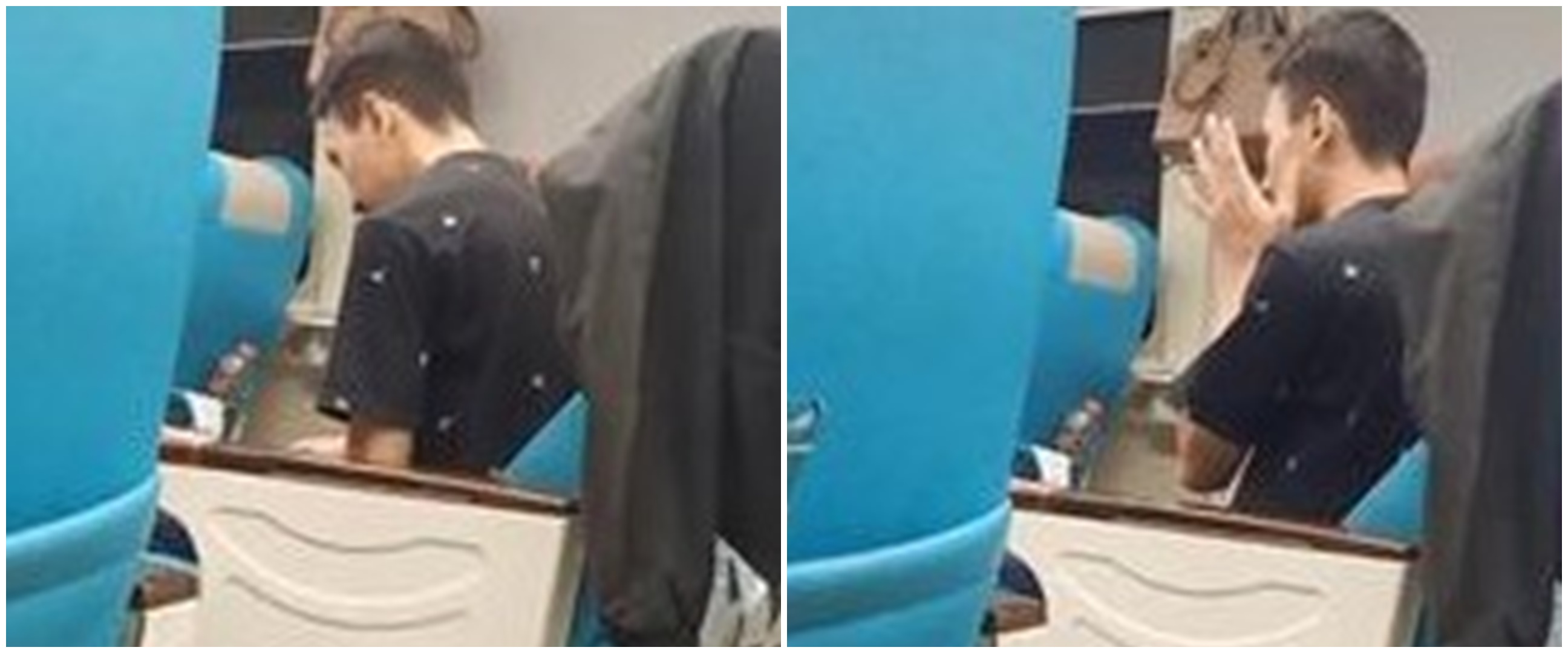 Viral video pasutri tunaikan salat bareng di kereta, menyentuh banget