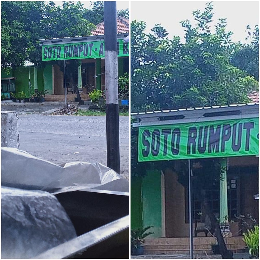 10 Spanduk lucu penjual soto ini bikin pengin nyengir lebar