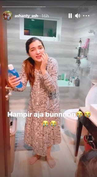Tak sengaja minum cairan disinfektan, begini kondisi Ashanty