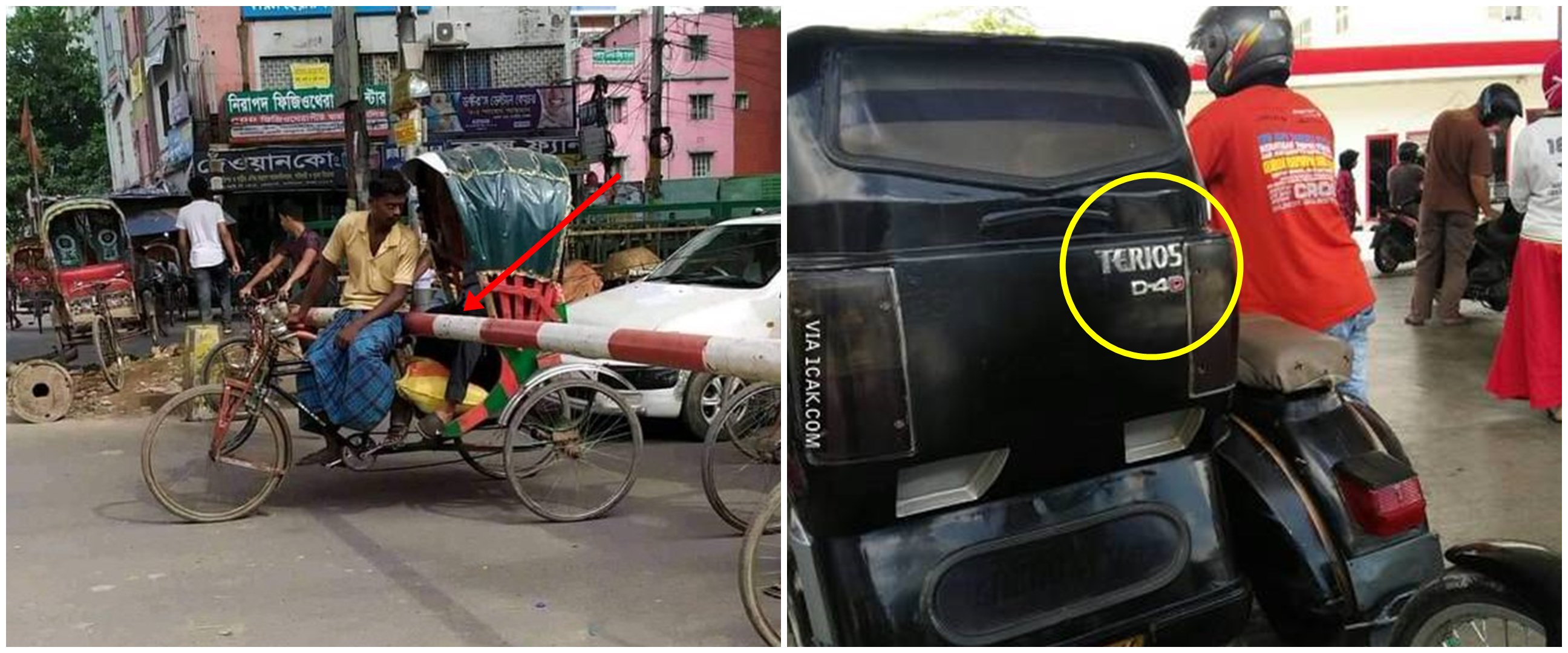 10 Momen lucu naik becak ini bikin pengen ketawa