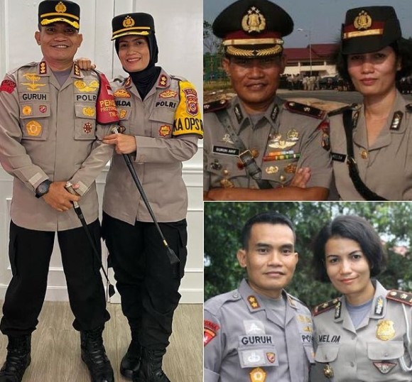 Kisah unik suami dan istri sama-sama Kapolres, disebut couple goals