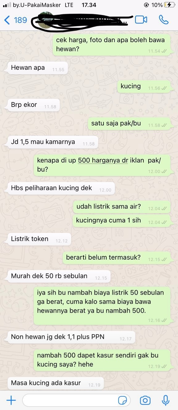 11 Chat lucu mencari kosan ini dramanya bikin tepuk jidat