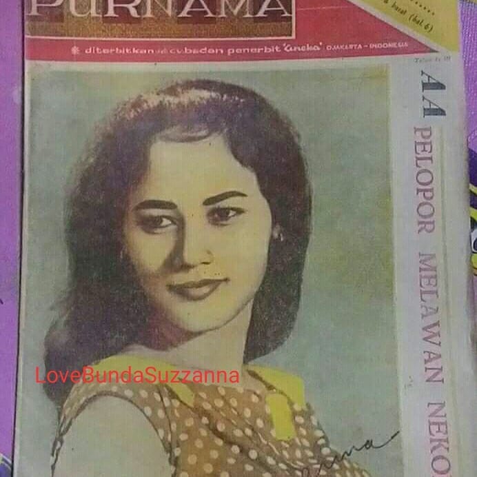 10 Potret kenangan Suzzanna saat jadi cover majalah, gayanya ikonik