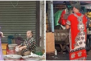 10 Momen lucu belanja di pasar ini bikin lihat dua kali