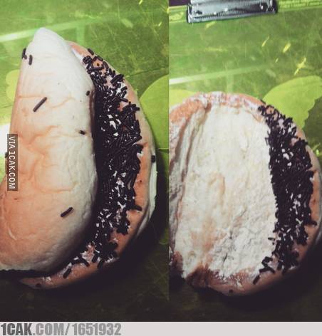 15 Potret lucu isian roti ini bikin pelanggan langsung kapok beli