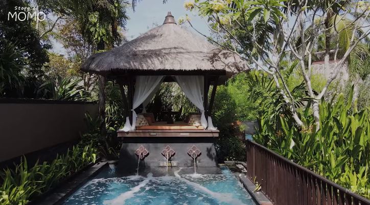 10 Potret vila sewaan Momo Geisha di Bali, menetap sementara di sana