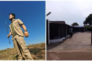 10 Potret kandang hewan Panji Petualang, ubah rumah masa kecil