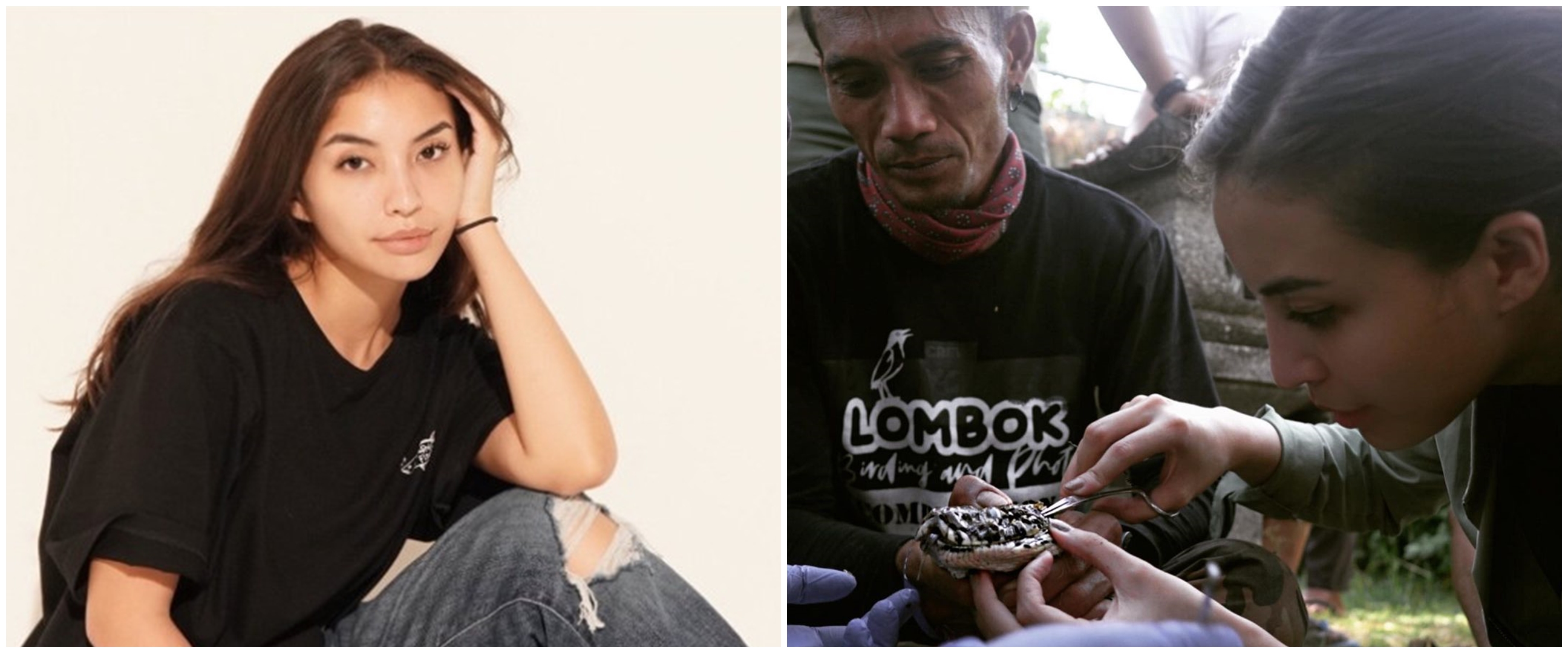 10 Momen Manohara saat jadi aktivis satwa liar, aksinya bikin salut