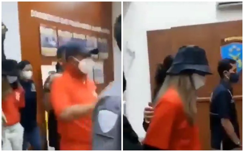 Potret Nia Ramadhani & Ardi Bakrie pakai baju tahanan saat pemeriksaan