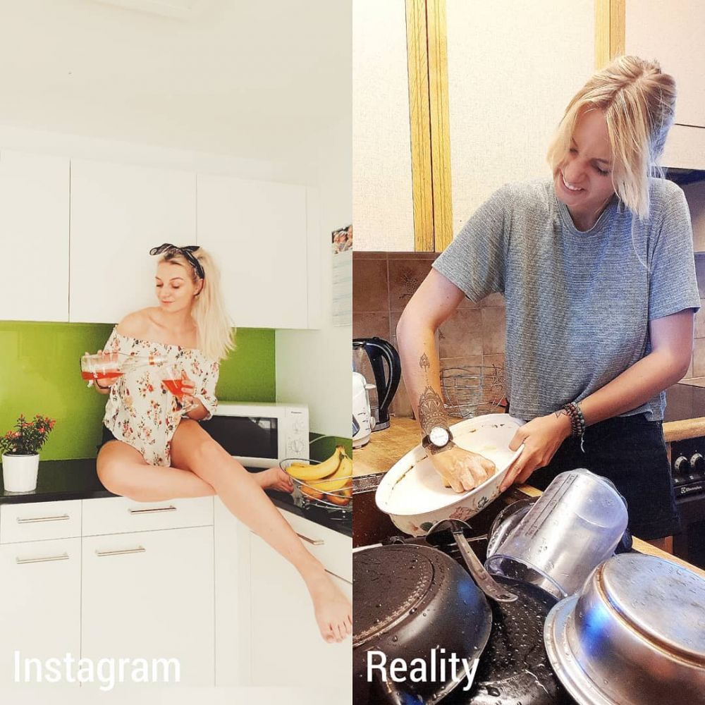 15 Potret Instagram vs realita buktikan hidup tak selalu indah