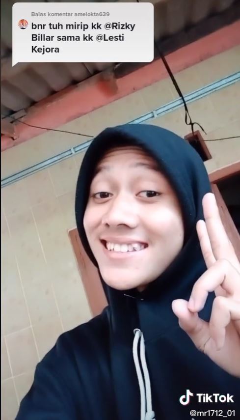 10 Potret Rindu Adji, TikTokers yang mirip Rizky Billar & Lesty Kejora