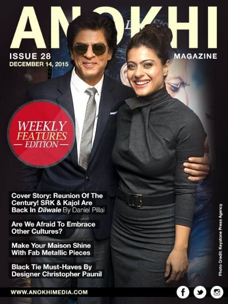 10 Potret Shah Rukh Khan dan Kajol jadi cover majalah, penuh chemistry