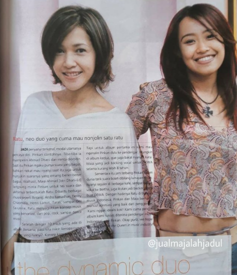 10 Gaya busana ikonik Maia Estianty saat sebagai duo vokal perempuan