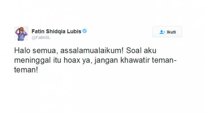 Selain Wendy Cagur, 14 seleb pernah jadi korban kabar hoax meninggal