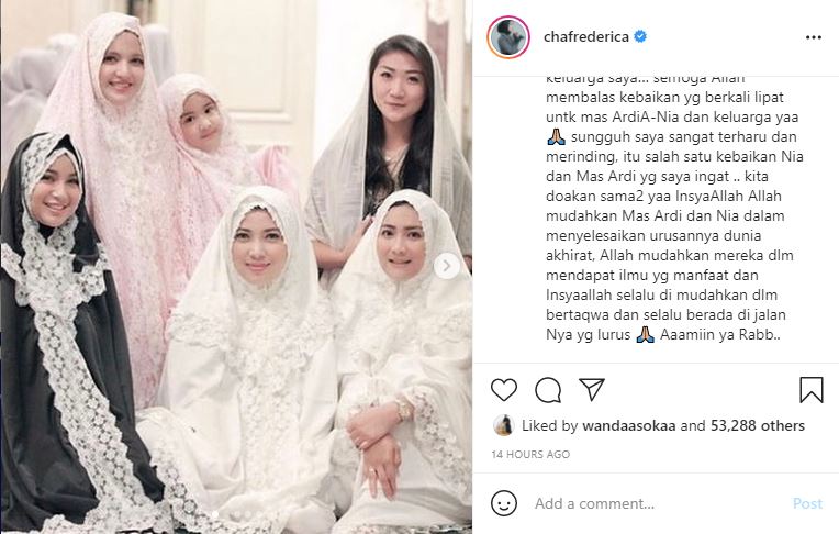 Ditangkap karena narkoba, ini dukungan 7 seleb untuk Nia dan Ardi