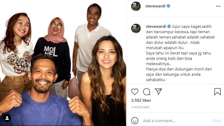 Ditangkap karena narkoba, ini dukungan 7 seleb untuk Nia dan Ardi